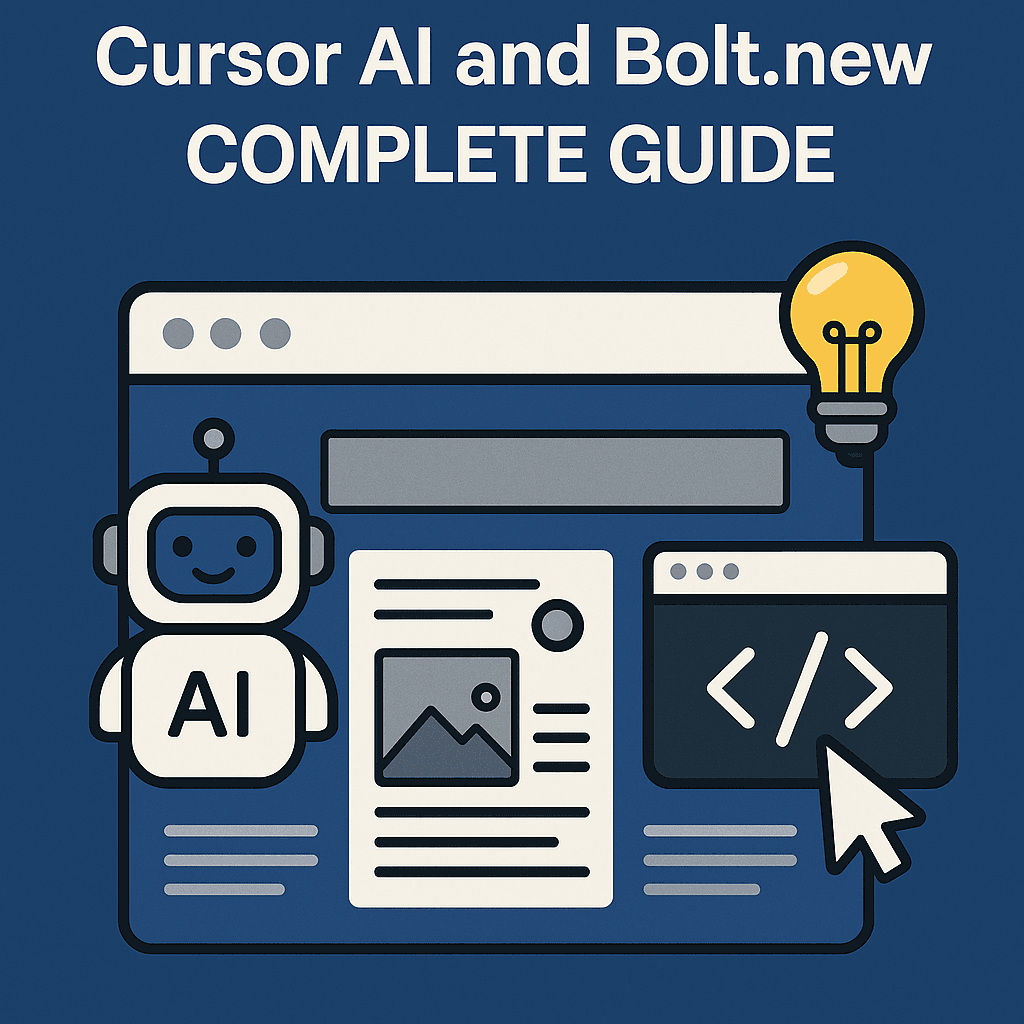 Building Modern Websites with AI Tools: Cursor AI and Bolt.new Complete Guide